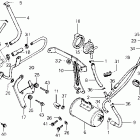 VFR750R Адсорбер, системы улавливания паров топлива