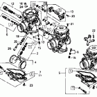 CBR1000F Детали карбюратора