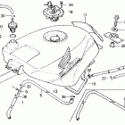 VFR750R Топливный бак