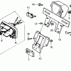 GB500 Фонарь задний