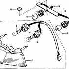 CBR600F Фонарь задний
