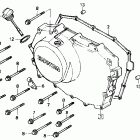XL600V Крышка картера правая