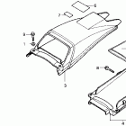 NX250 DOMINATOR Заднее крыло