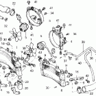 VFR750R Радиатор