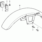 GB500 Переднее крыло