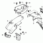 NS50F Заднее крыло