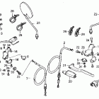 NX125 Рулевые переключатели