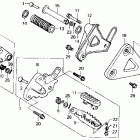 XL600V Подножки
