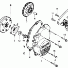 CBR600F Муфта стартера