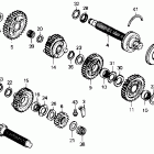 CBR600F Трансмиссия