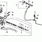 CBR1000F Цилиндр сцепления