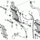 CR250R Radiator 90-91