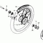 GB500 Переднее колесо