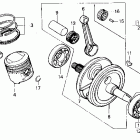 NX125 Коленвал