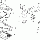 VFR750R Воздухозаборник