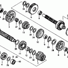 CBR1000F Трансмиссия