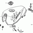 NS50F Топливный бак