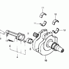 VTR250 Коленвал
