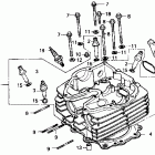 GB500 Головка цилиндра