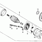 NX250 DOMINATOR Стартер электрический