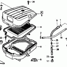 VTR250 Воздухозаборник