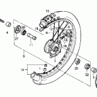 CR500R Front wheel 90-91