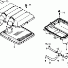 CBR600F Воздухозаборник