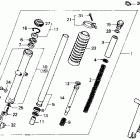 GB500 Передняя вилка