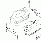 GL1500 Saddlebag lid set 90