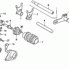 CR250R Вилка переключения передач