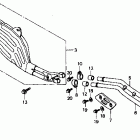 XR600R Exhaust muffler 88-90