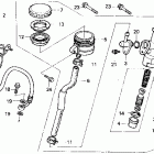 VFR750R Задний тормозной цилидр