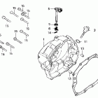 NX125 Крышка картера правая