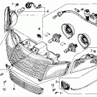 GL1500 Headlight set 90