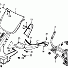 CBR600F Верхний обтекатель
