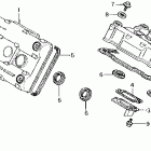 VFR750R Крышка головки цилиндров