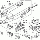 CR250R Swingarm 90-91