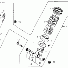 CB400F Задний амортизатор