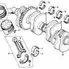 CBR600F Коленвал