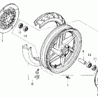 VFR750R Переднее колесо