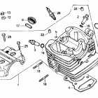 NX125 Головка цилиндра
