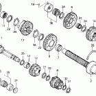 VFR750R Трансмиссия