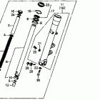 VT1100C Передняя вилка