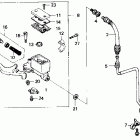 NX250 DOMINATOR Главный тормозной цилиндр - передний