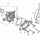 XL600V Водяной насос