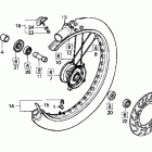CR250R Front wheel 90-91