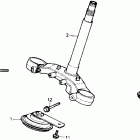 CBR600F Траверса нижняя