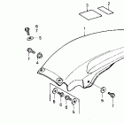 CR125R Заднее крыло