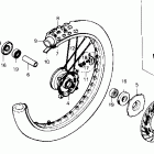 CR80R Front wheel 86-89
