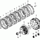 NX650 Сцепление